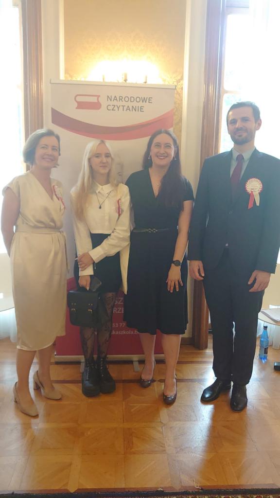 Narodowe Czytanie 2023 w Ambasadzie RP w Brukseli