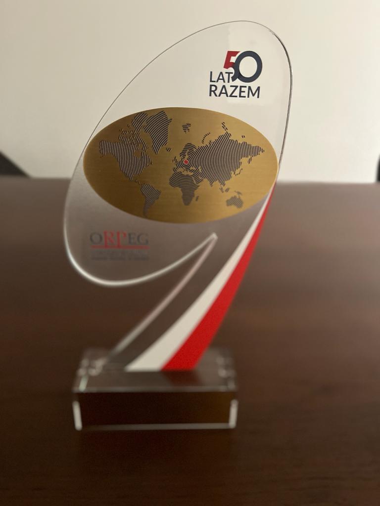 Złoty Jubileusz ORPEG oraz wyróżnienie dla Pani Dyrektor