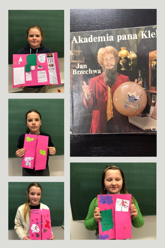 Projekt literacki: 4A, 4B „Akademia pana Kleksa”