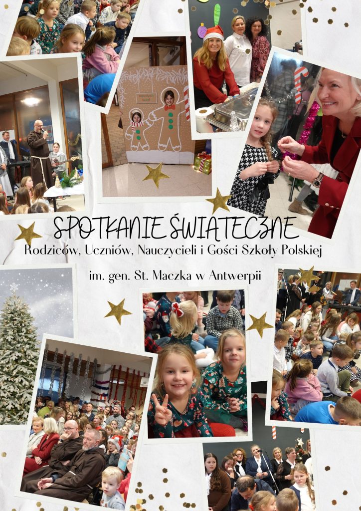 Spotkanie Świąteczne w Szkole Polskiej w Antwerpii 14.12.2024 r.