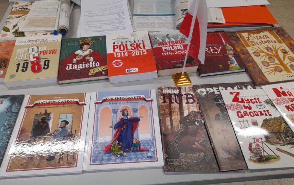 Laureaci Konkursu i Olimpiady Historii Polski z Naszej Szkoły.