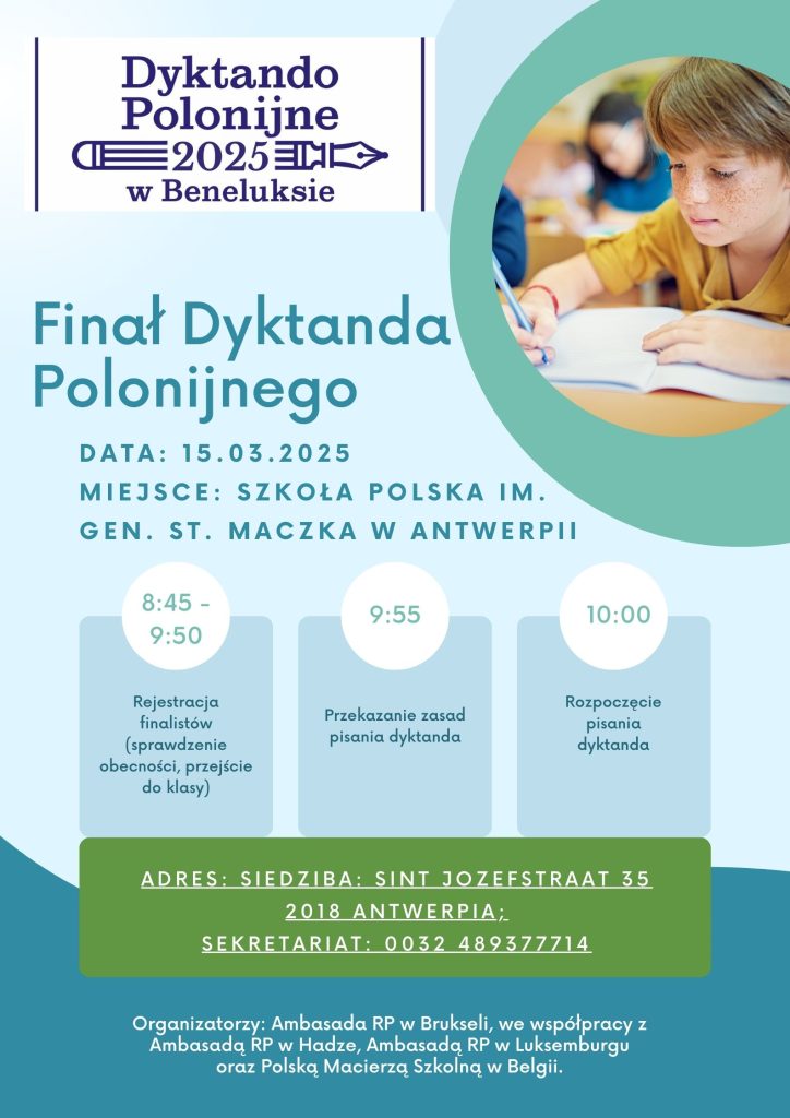 Finał Dyktanda Polonijnego w Beneluxie 15.03.2025