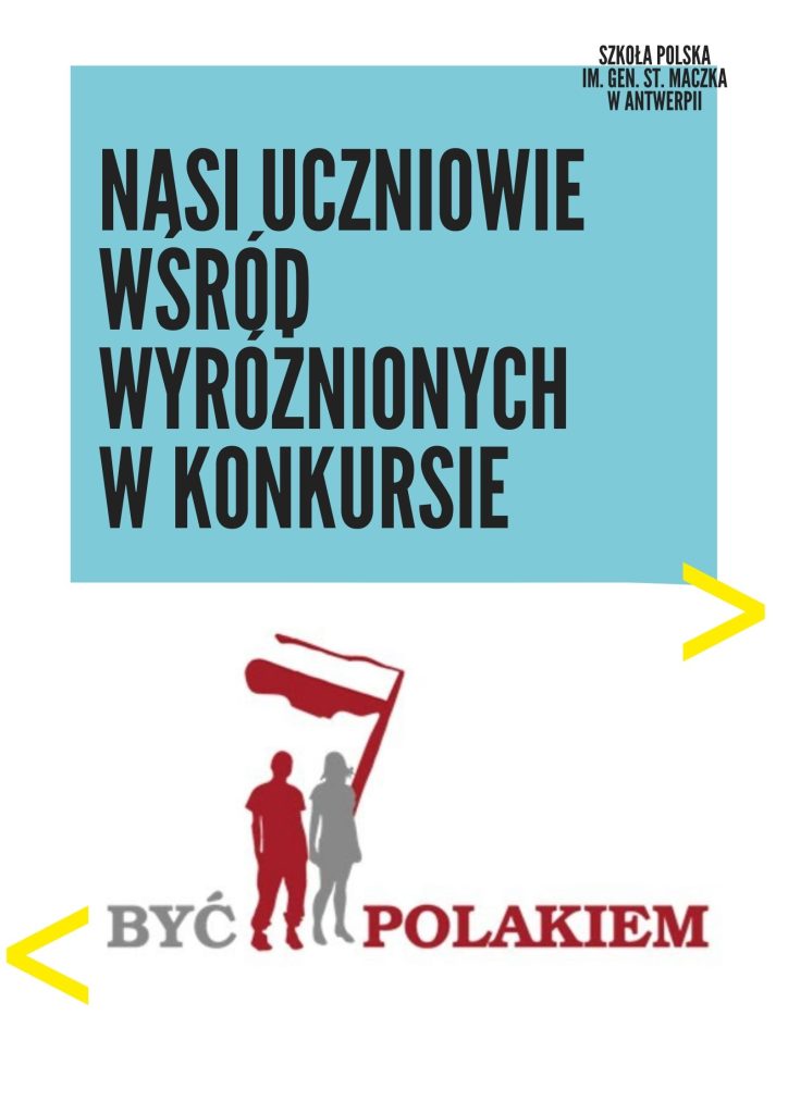 Nasi uczniowie wśród wyróżnionych w konkursie „Być Polakiem”!