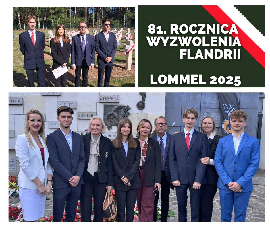 81. rocznica wyzwolenia Belgii przez żołnierzy 1. Polskiej Dywizji Pancernej. Lommel 2025