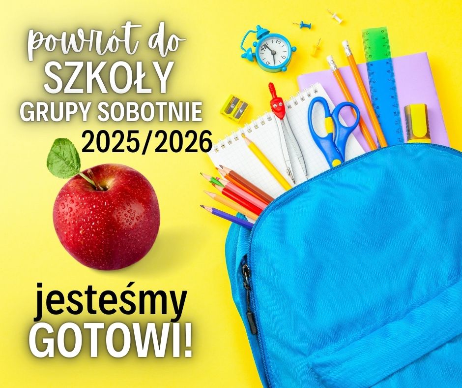 Wystartowały także grupy sobotnie!