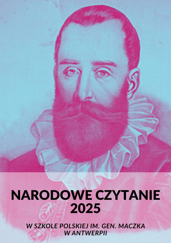 Narodowe Czytanie 2025 w Polskiej Szkole im. gen. Stanisława Maczka w Antwerpii
