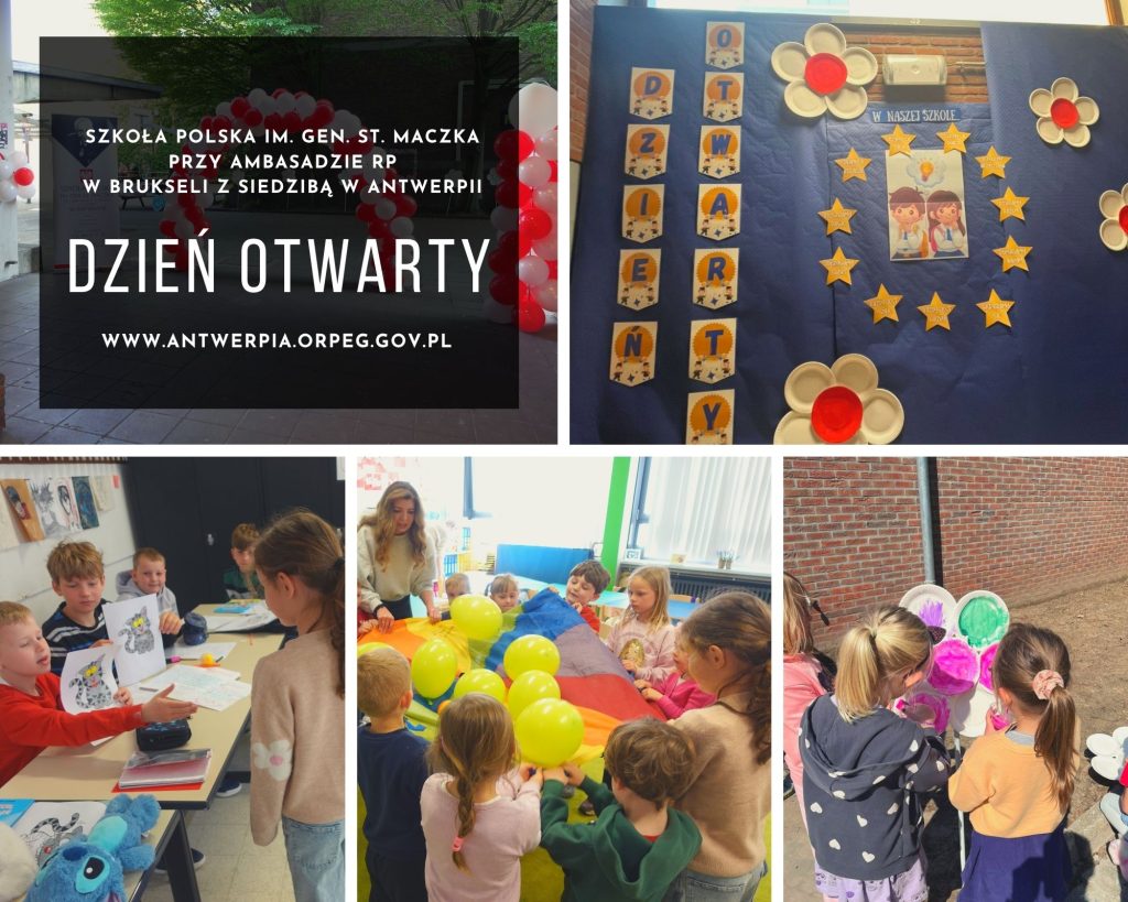 Dzień Otwarty w Polskiej Szkole w Antwerpii -9.05.2026