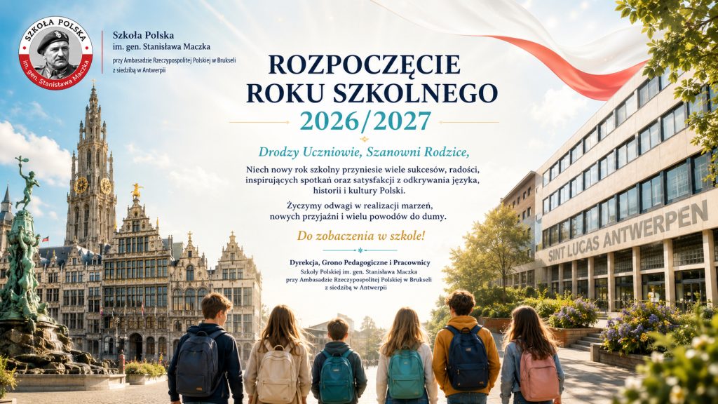 Życzenia z okazji rozpoczęcia roku szkolnego 2026/2027