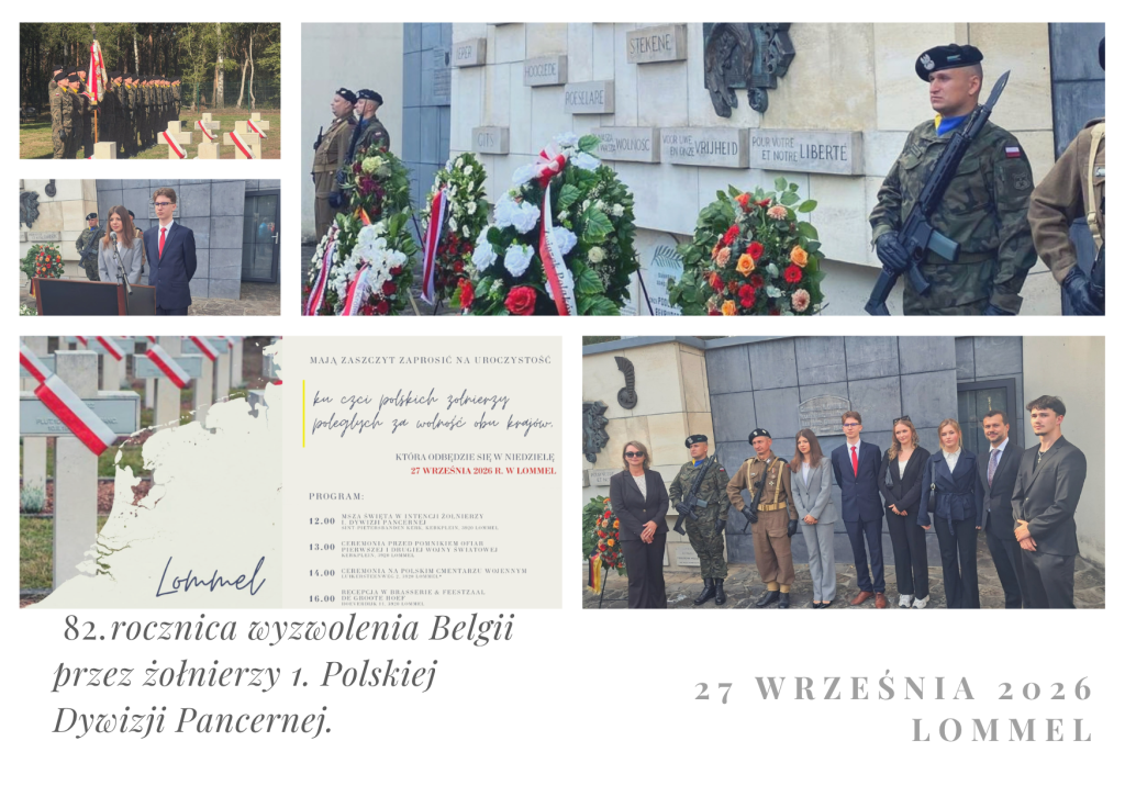 Pamięć, która łączy pokolenia. Obchody 82. rocznicy wyzwolenia Belgii przez żołnierzy gen. Stanisława Maczka